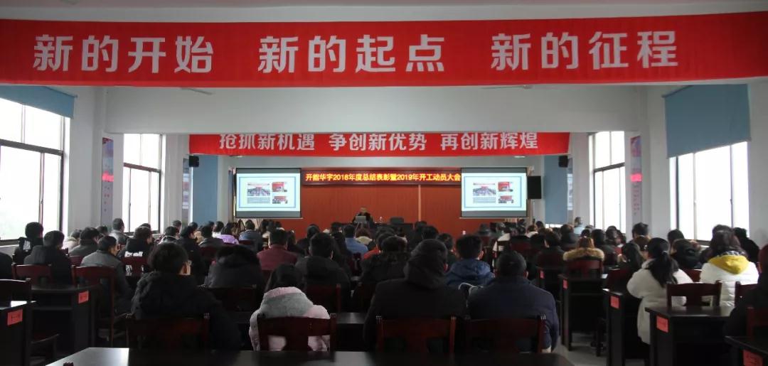 2019開能華宇開工大會1